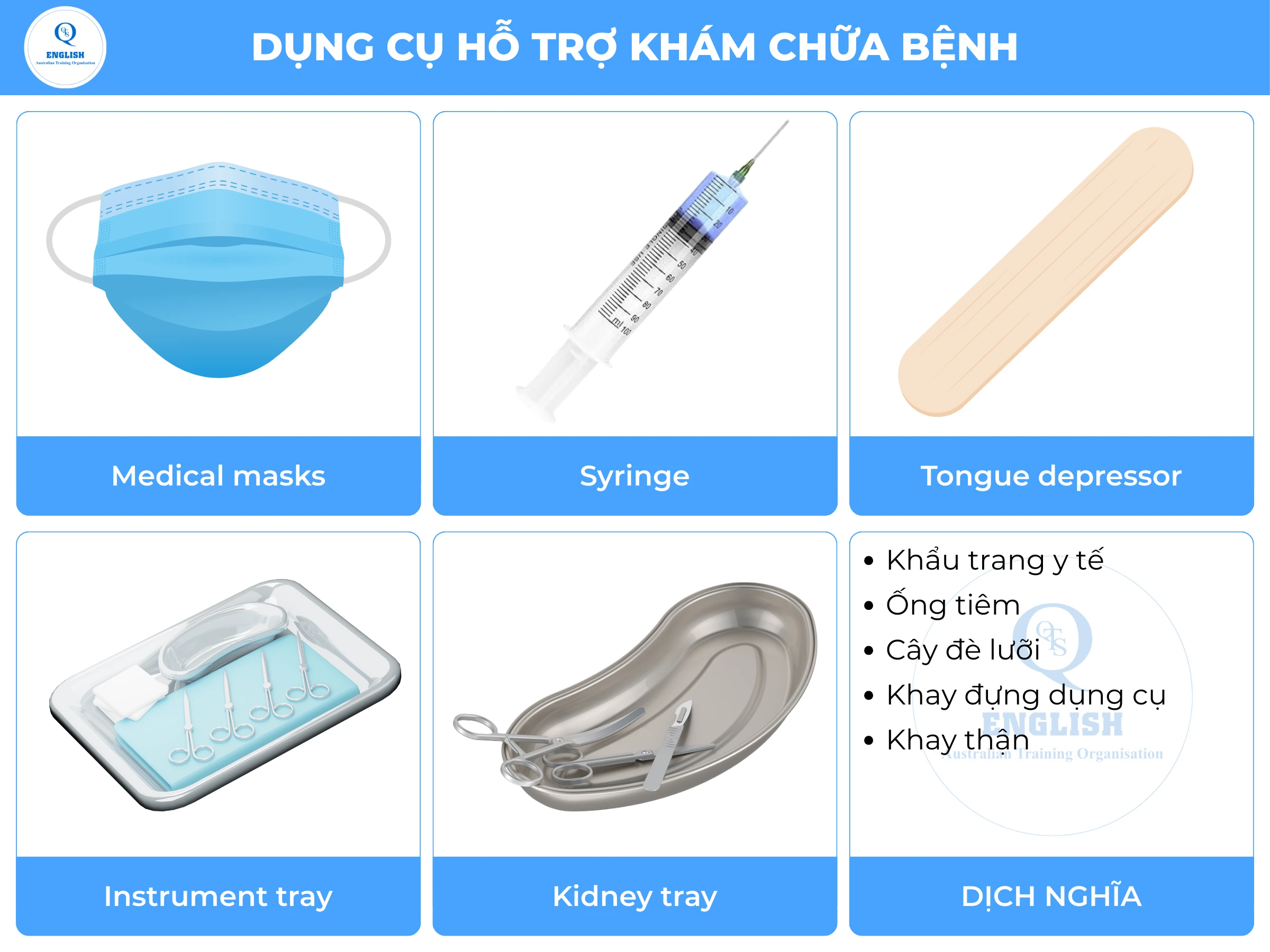 Dụng cụ hỗ trợ khám chữa bệnh