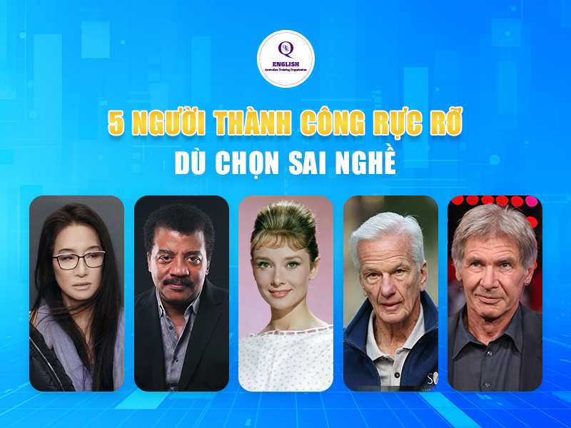 Người thành công rực rỡ dù chọn sai nghề
