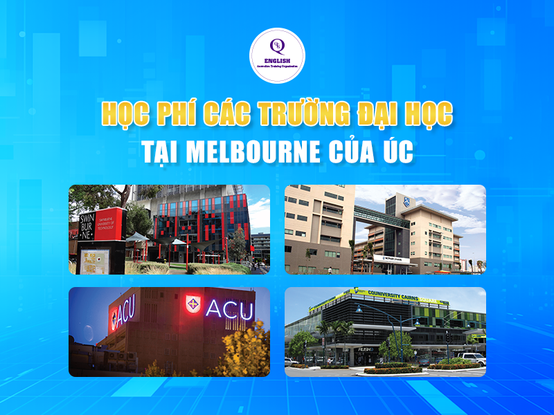 Học phí các trường Đại học tại Melbourne của Úc