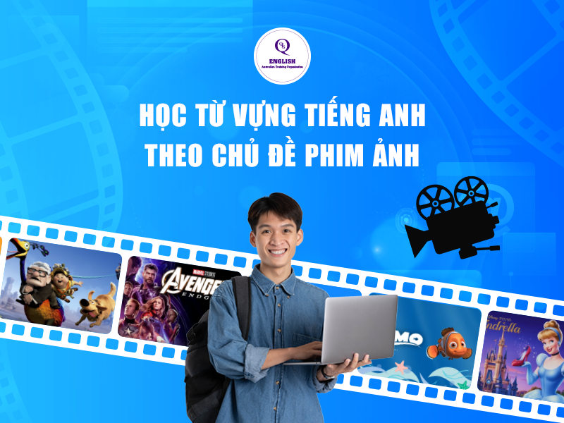 Học từ vựng tiếng Anh theo chủ đề phim ảnh