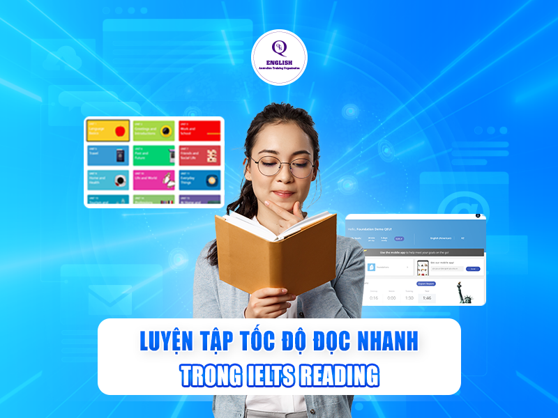 Luyện tập tốc độ đọc nhanh trong IELTS Reading