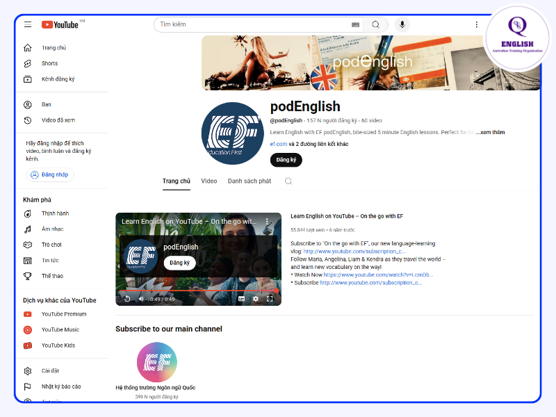 EF Podenglish