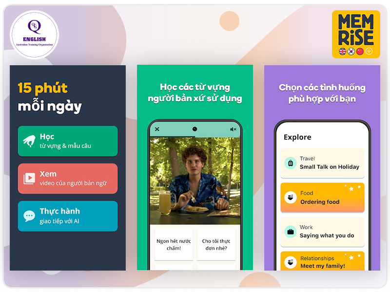 Memrise - Ứng dụng học tiếng Anh tăng khả năng ghi nhớ