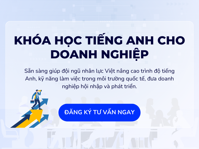 chương trình đào tạo tiếng Anh cho doanh nghiệp