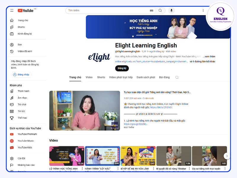 Elight Learning English