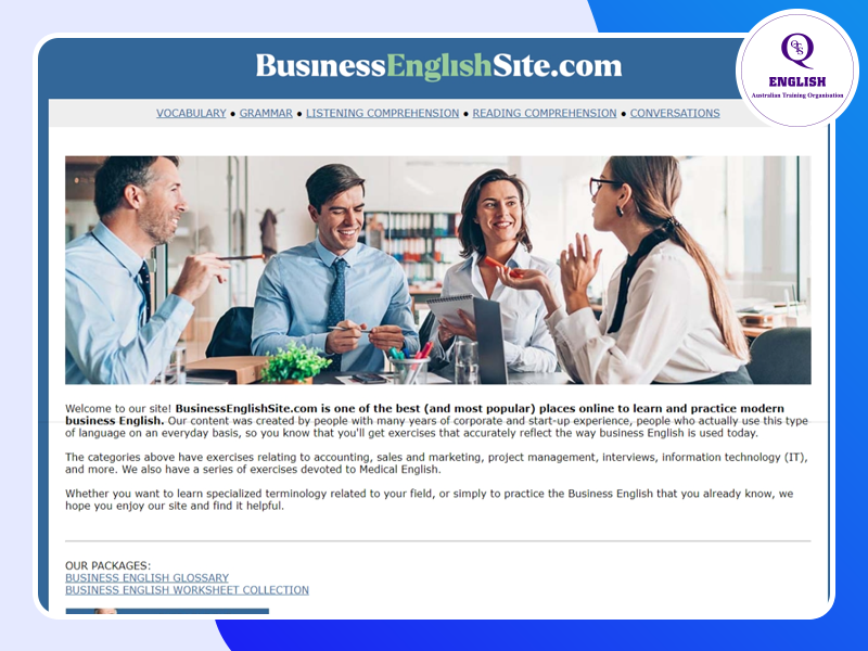 Business English Site