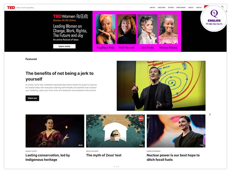 website ted talk