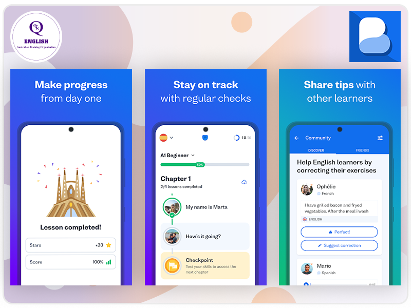 Busuu - Phần mềm học tiếng Anh online thông minh