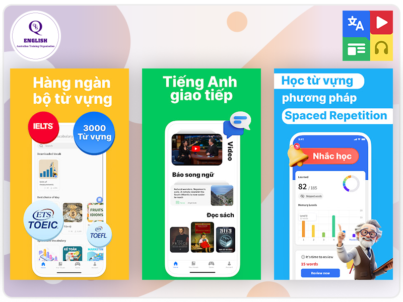 4English - App tự học tiếng Anh hiệu quả