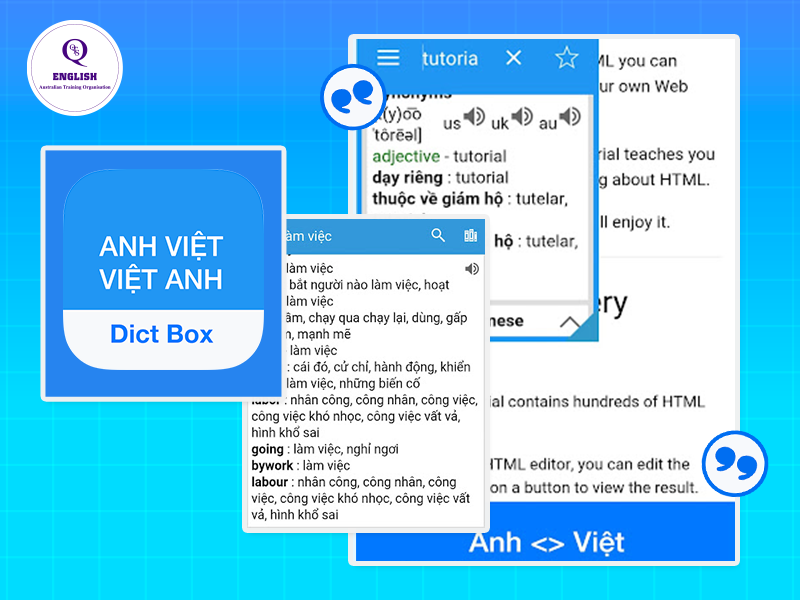 Dict Box - Từ điển kết hợp phần mềm dịch Anh Việt