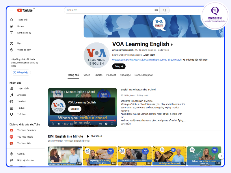 VOA Learning English