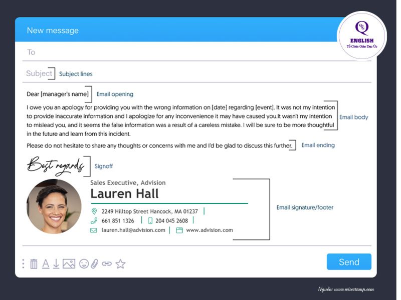 Nắm vững các cấu trúc email thông dụng