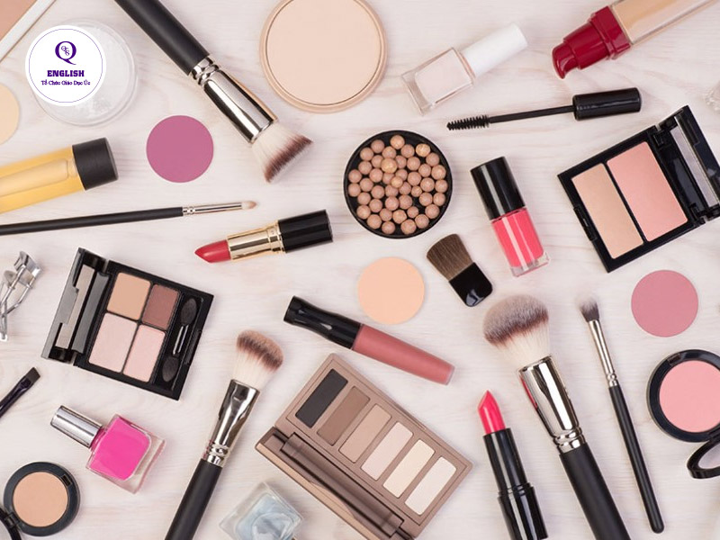 Từ vựng về dụng cụ trang điểm tiếng anh
