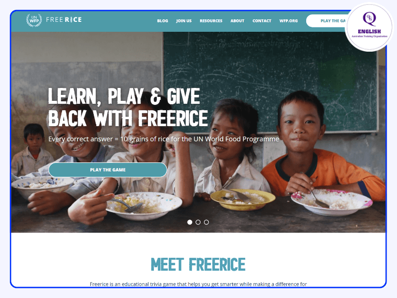 Website Free Rice