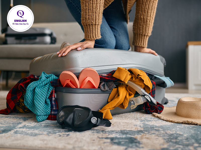 Khi bạn nhồi nhét một thứ gì đó vào không gian chật hẹp thì hãy sử dụng jam để diễn tả