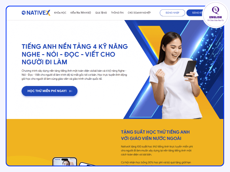 Trung tâm Anh ngữ NativeX
