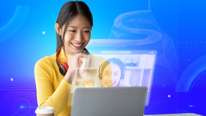 Học viên học tiếng Anh online