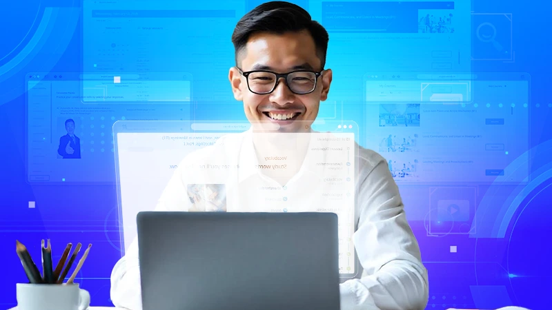 Học viên học tiếng Anh online