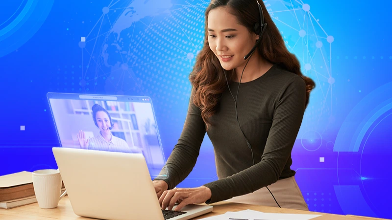 Học viên học tiếng Anh online