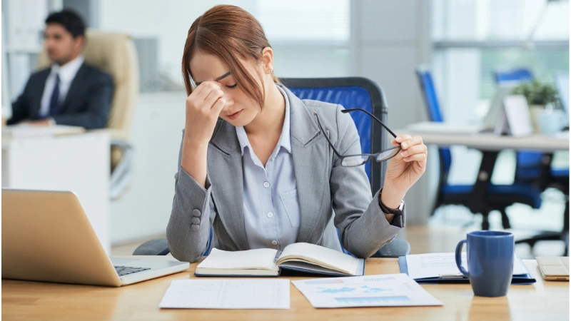 Bận rộn với công việc