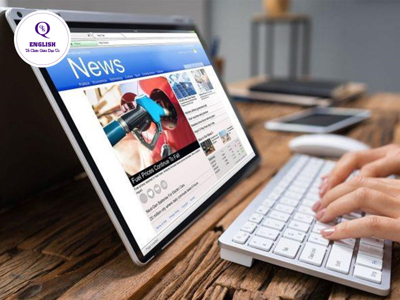 đọc sách, báo, blog, website về marketing bằng tiếng anh